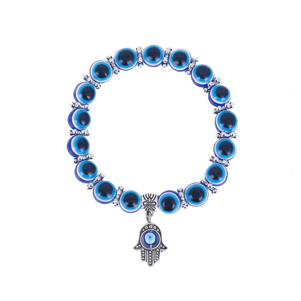 Bracciale da Donna con Occhio Blu e Palma