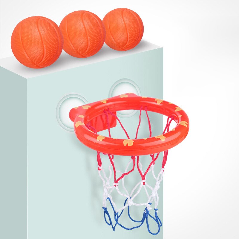 Basketball Hoop with 3 Balls Bath Toy for Kids