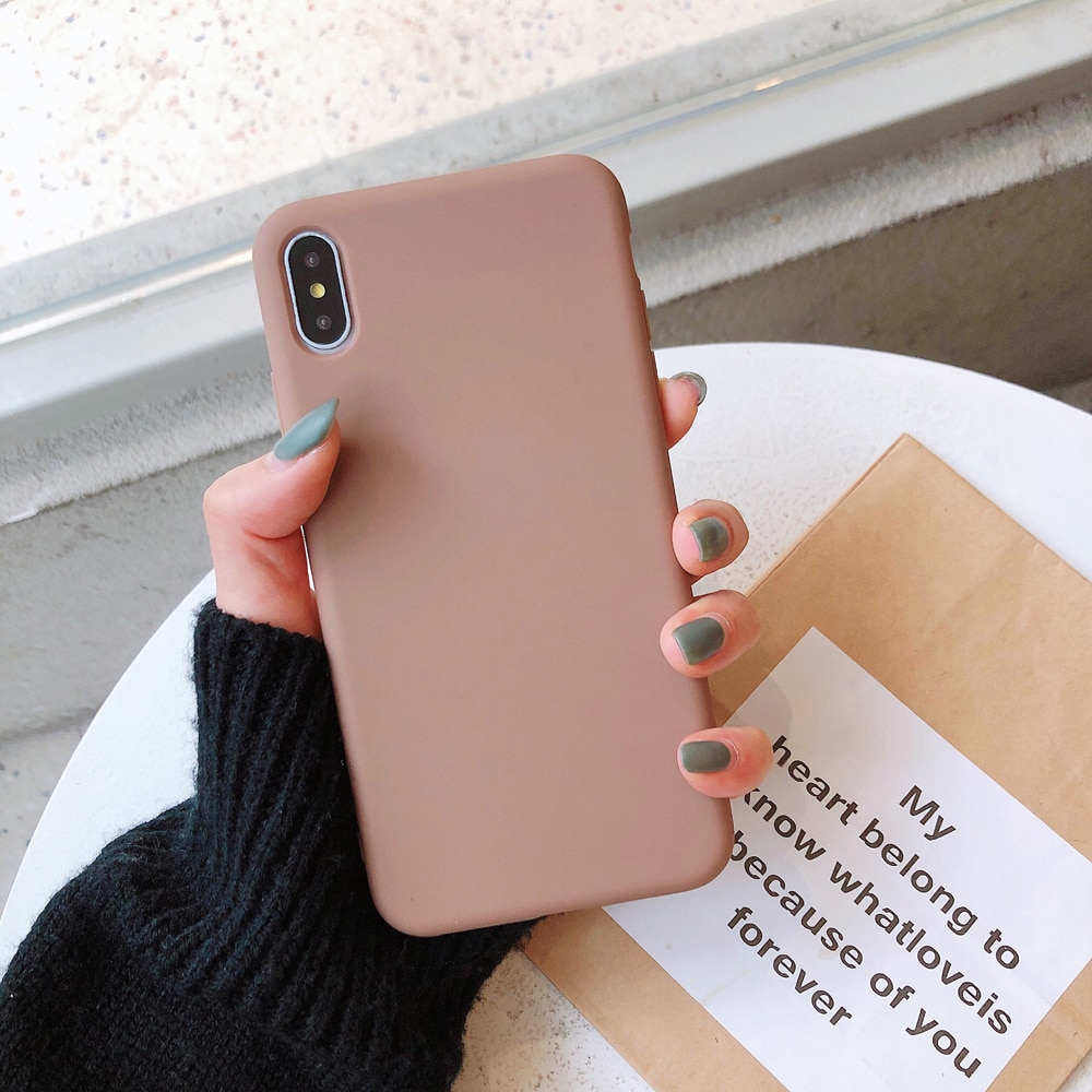 Solid Color Silicone Case for iPhone Solid Color Silicone Case for iPhone