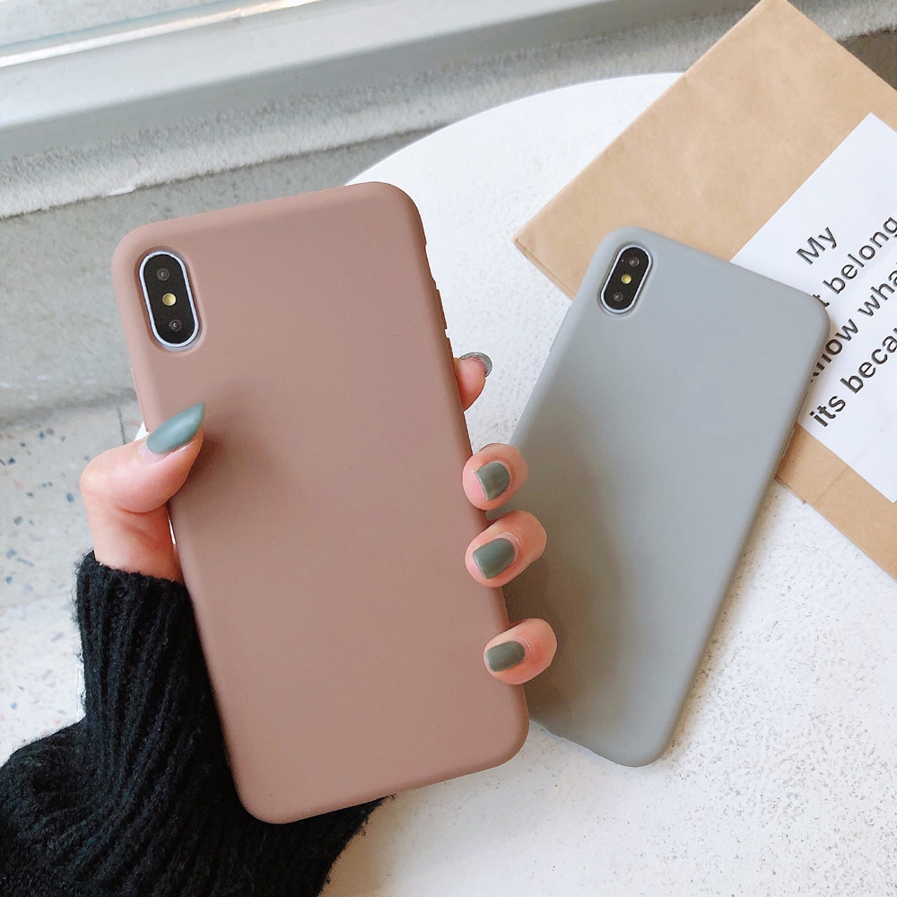 Solid Color Silicone Case for iPhone Solid Color Silicone Case for iPhone