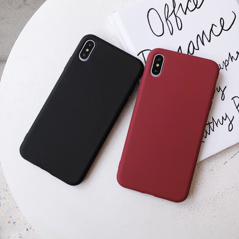 Solid Color Silicone Case for iPhone Solid Color Silicone Case for iPhone