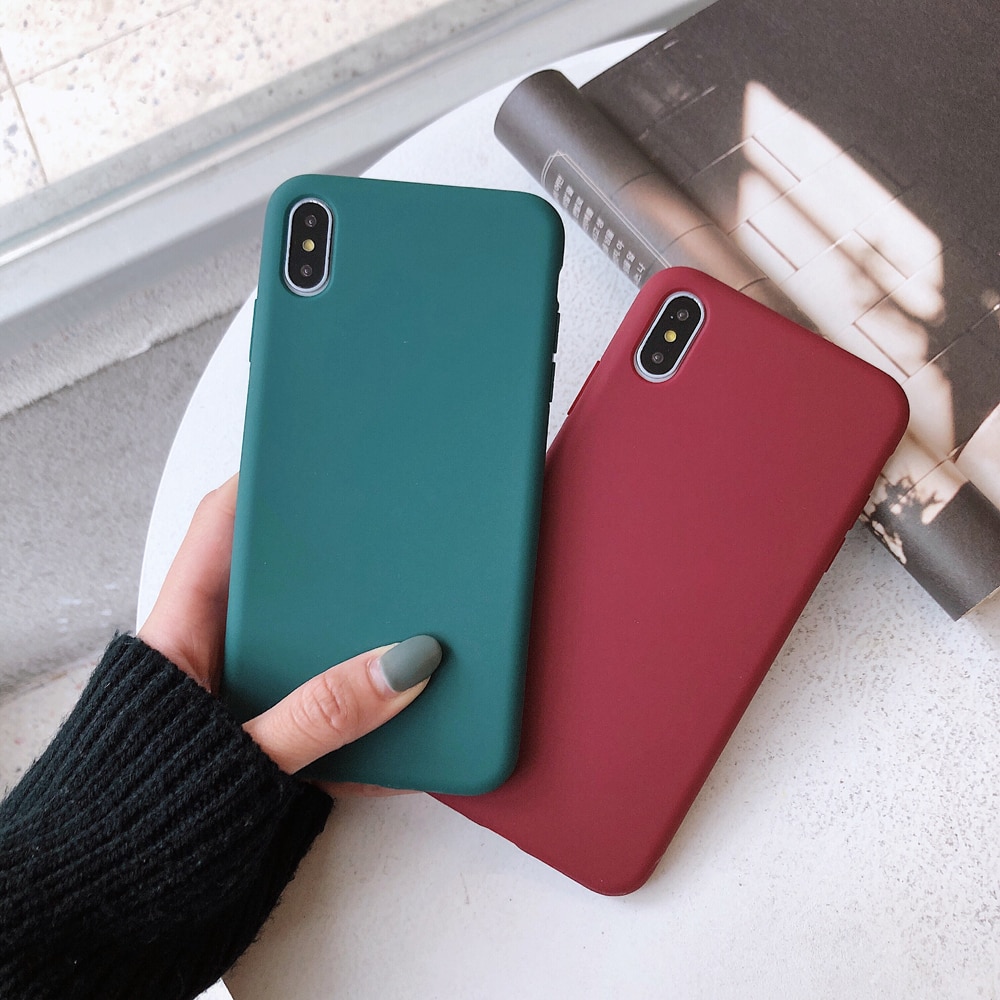 Solid Color Silicone Case for iPhone Solid Color Silicone Case for iPhone