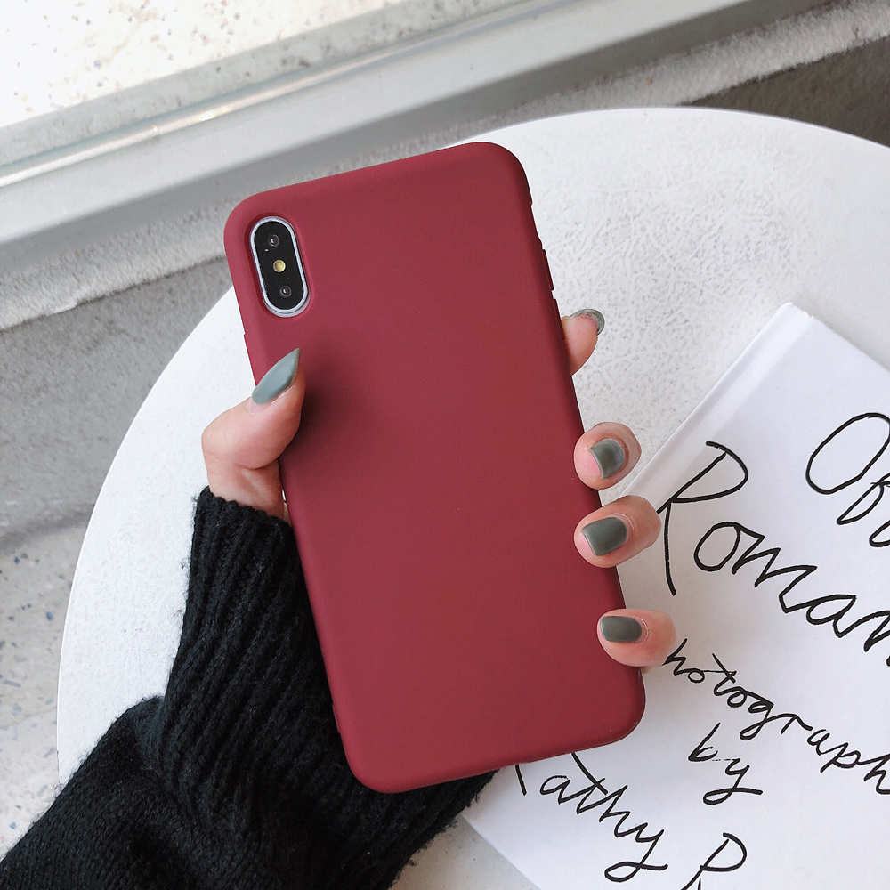 Solid Color Silicone Case for iPhone Solid Color Silicone Case for iPhone