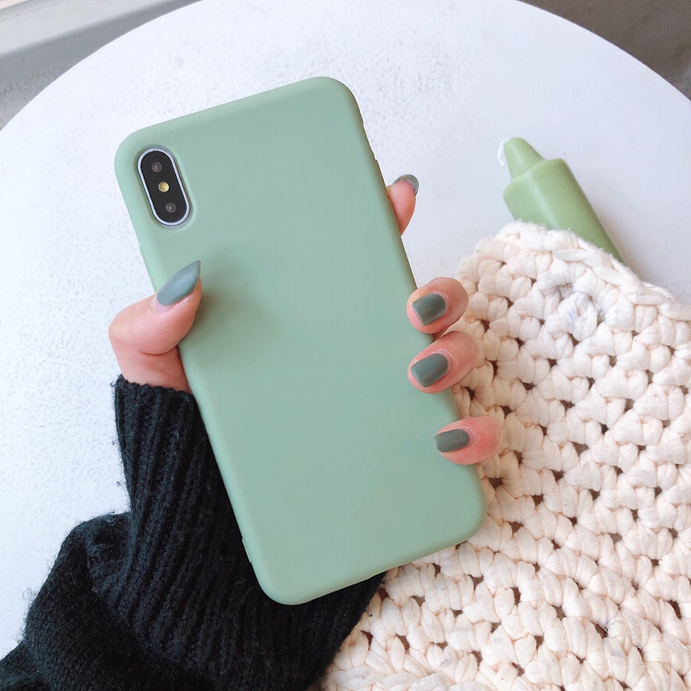 Solid Color Silicone Case for iPhone Solid Color Silicone Case for iPhone