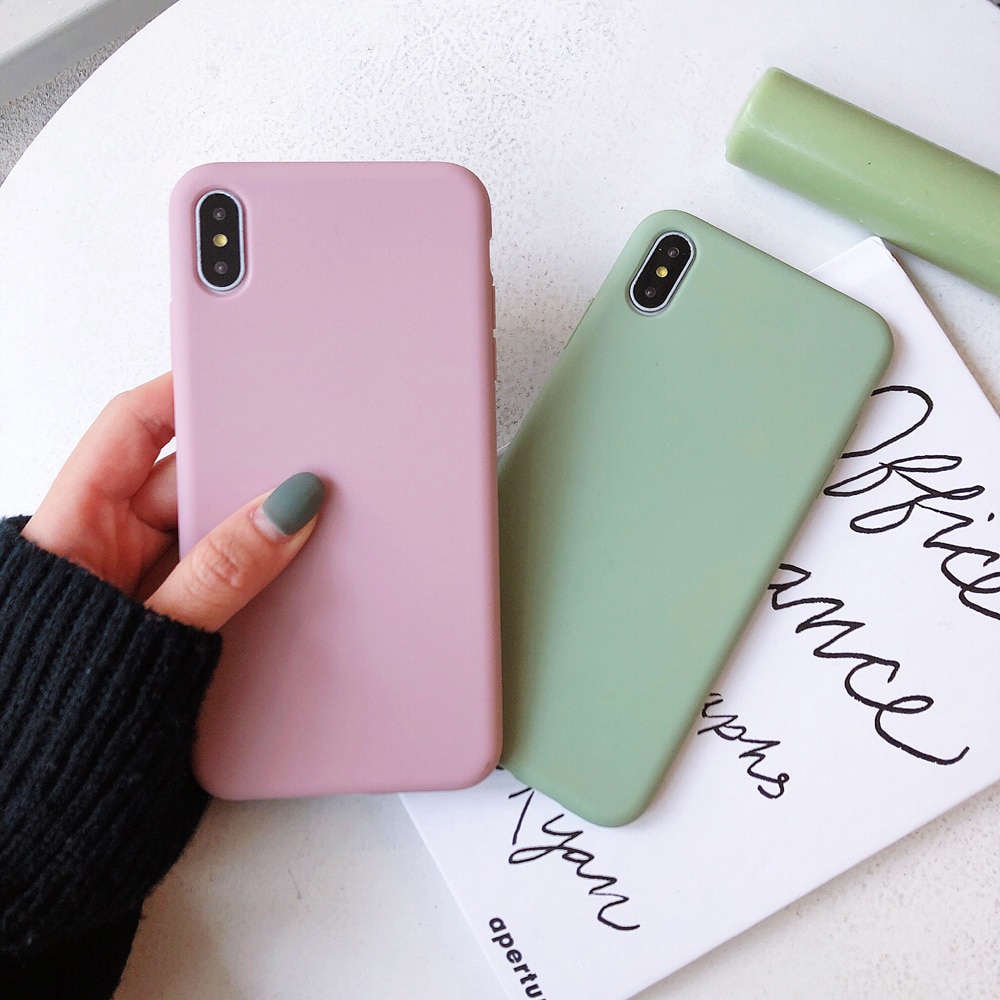 Solid Color Silicone Case for iPhone Solid Color Silicone Case for iPhone