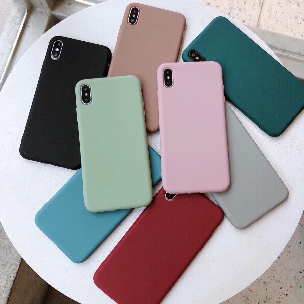 Solid Color Silicone Case for iPhone Solid Color Silicone Case for iPhone