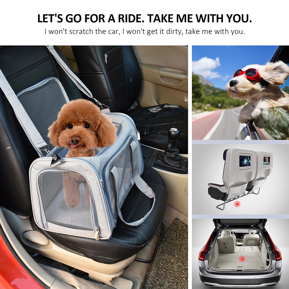 Waterproof Soft-Sided Pet Carrier