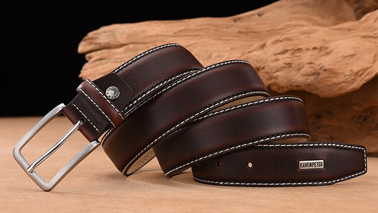 Men's Vintage Leather Belt