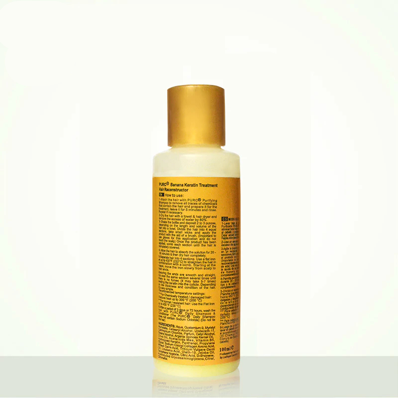 Banana Keratin Treatment for Damaged Frizzy Hair