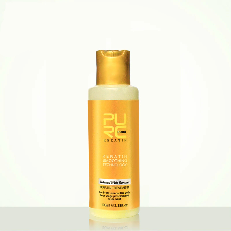 Banana Keratin Treatment for Damaged Frizzy Hair