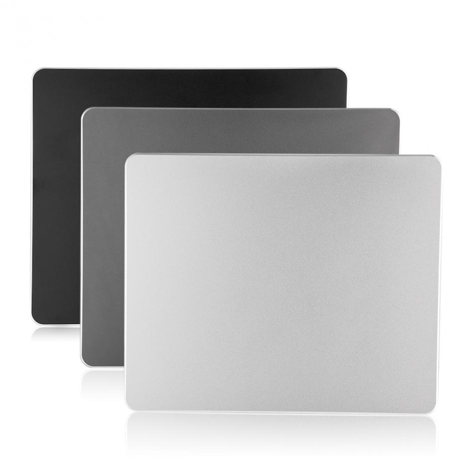 Compact Anti-Slip Aluminum Mouse Pad