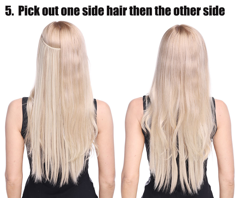 Long Synthetic Hair Extensions