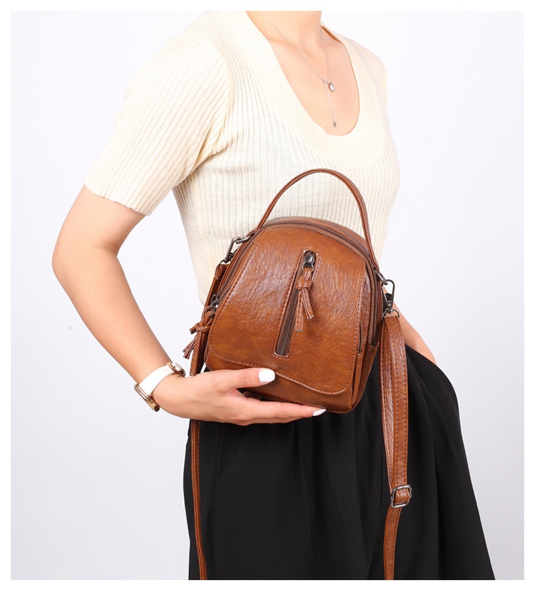 Women's Preppy Style Shoulder Bag