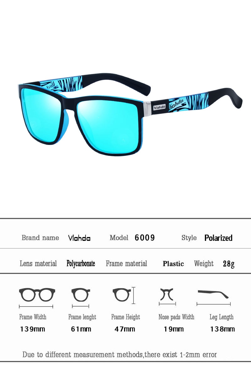 Unisex Polarized Sunglasses