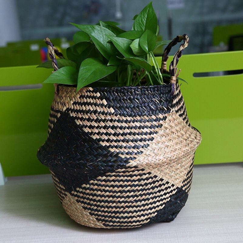Natural Rattan Basket for Gardening