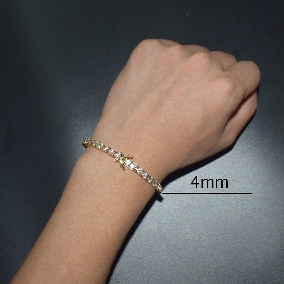 Women's Chain Crystal Bracelet