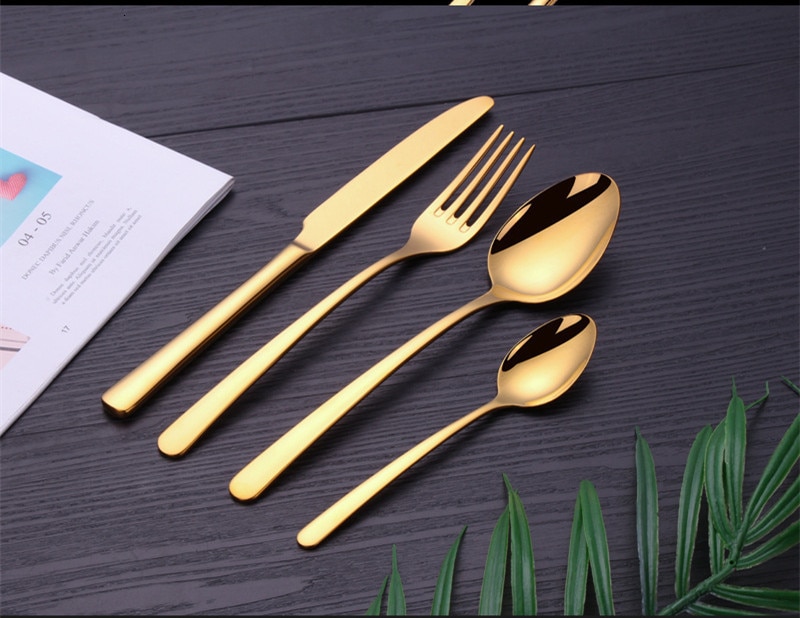 Stainless Steel Cutlery 4 Pcs Set Stainless Steel Cutlery 4 Pcs Set