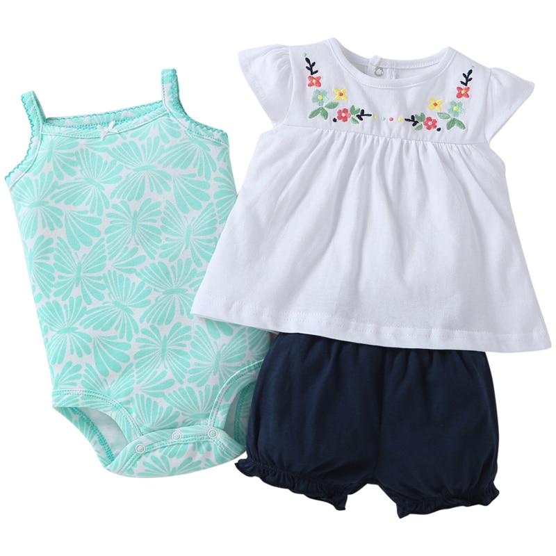 Baby Girl’s Cute Cotton Clothing Set Baby Girl’s Cute Cotton Clothing Set