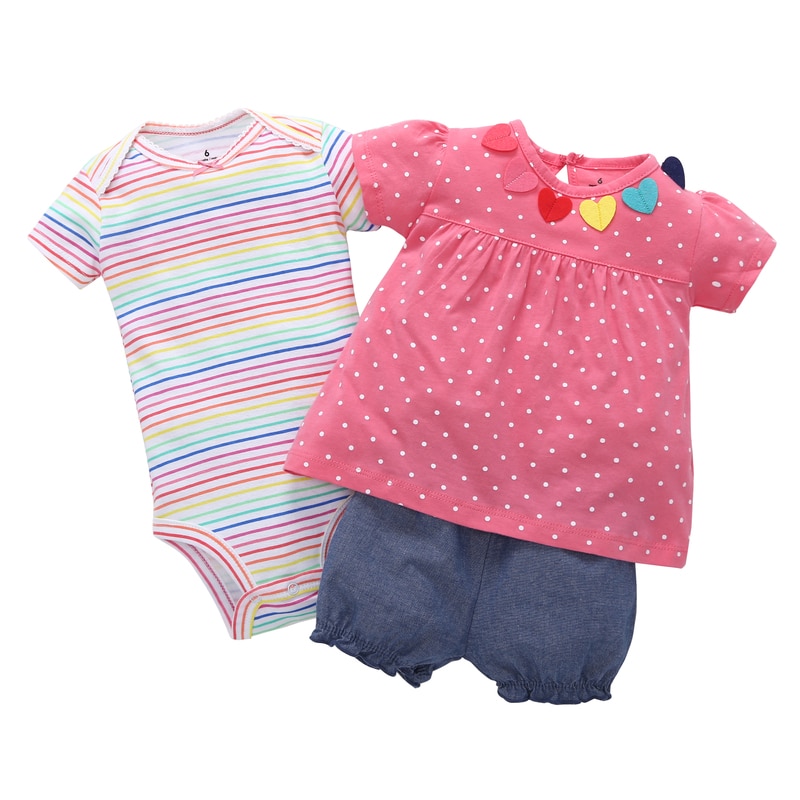 Baby Girl’s Cute Cotton Clothing Set Baby Girl’s Cute Cotton Clothing Set