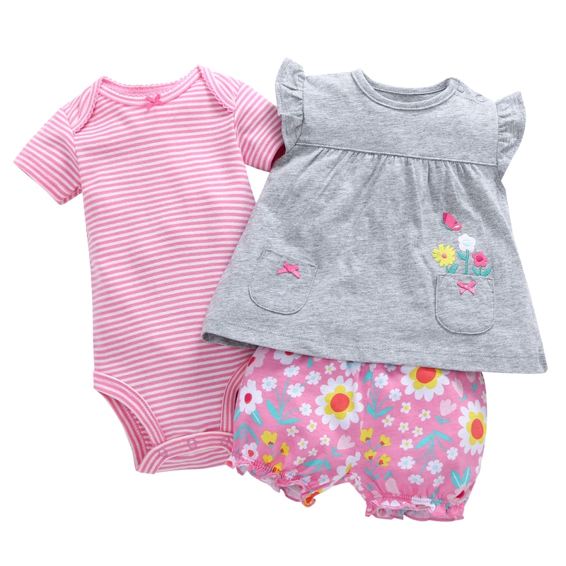 Baby Girl’s Cute Cotton Clothing Set Baby Girl’s Cute Cotton Clothing Set