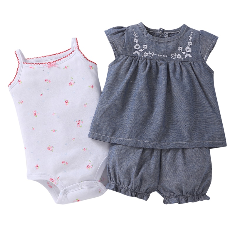 Baby Girl’s Cute Cotton Clothing Set Baby Girl’s Cute Cotton Clothing Set