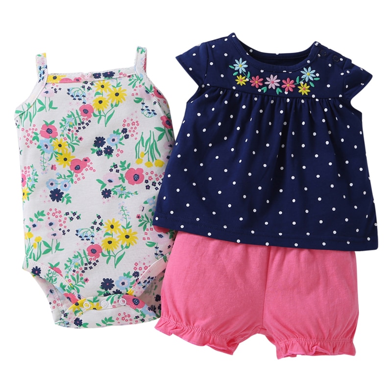 Baby Girl’s Cute Cotton Clothing Set Baby Girl’s Cute Cotton Clothing Set