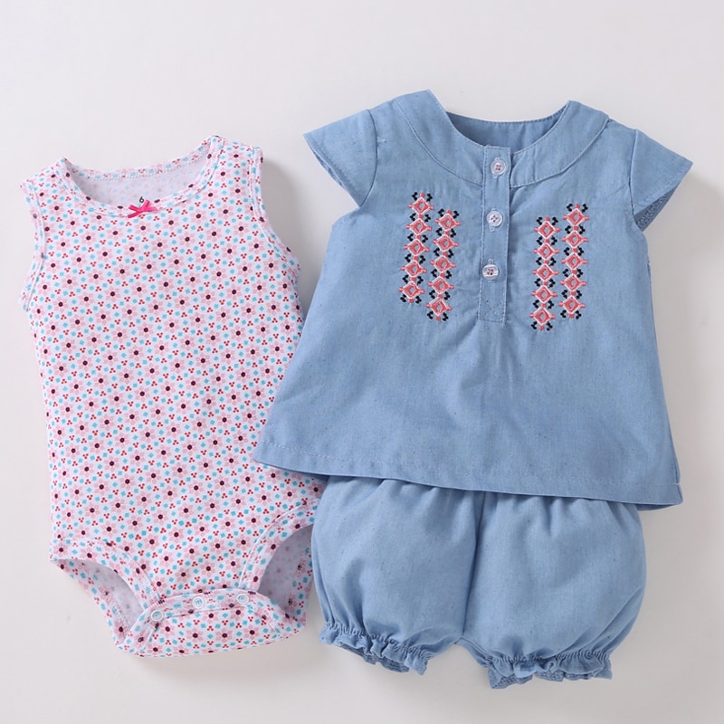 Baby Girl’s Cute Cotton Clothing Set Baby Girl’s Cute Cotton Clothing Set