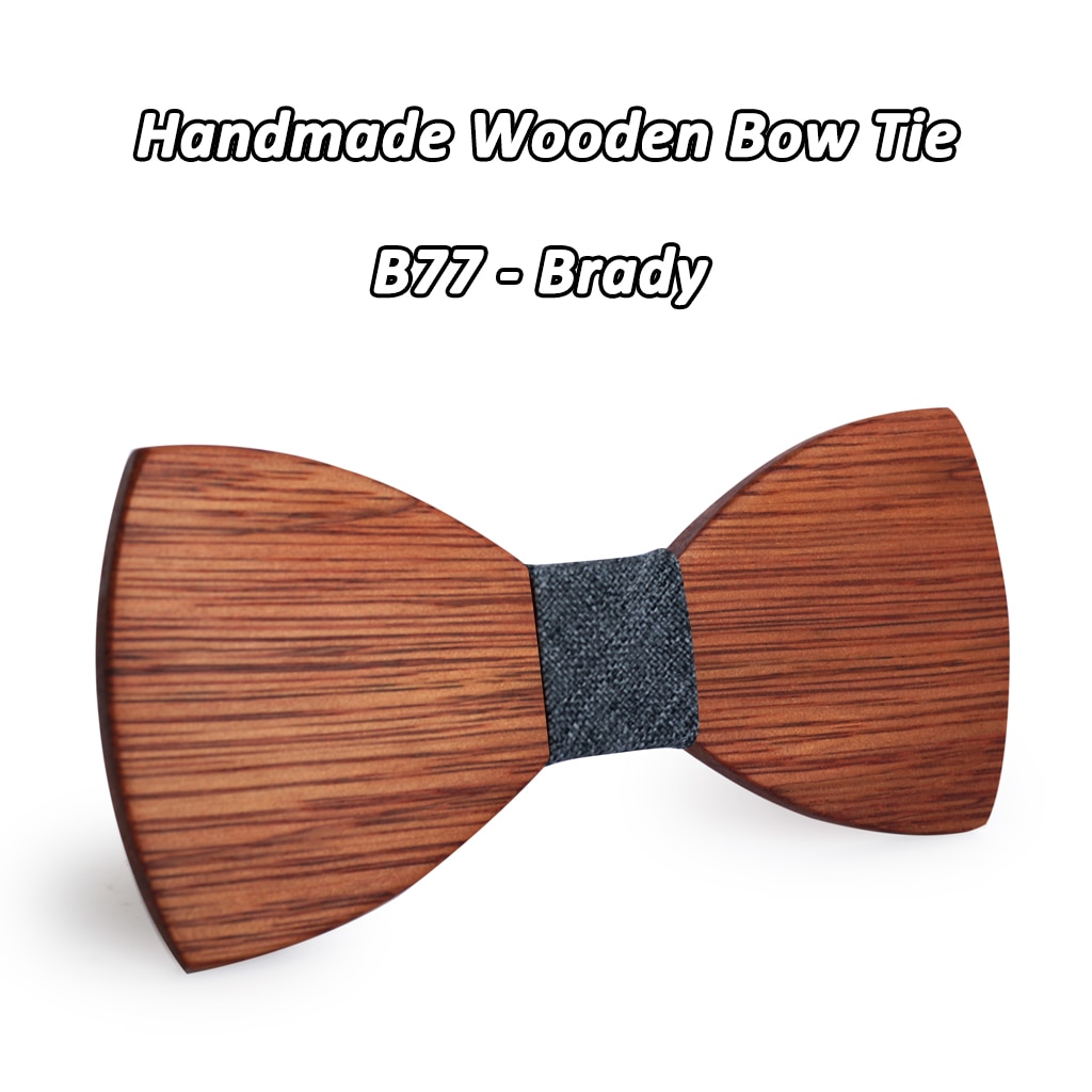 Men's Wooden Bow Tie