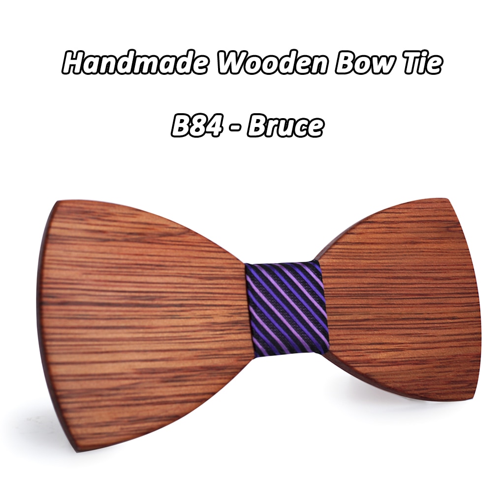 Men's Wooden Bow Tie