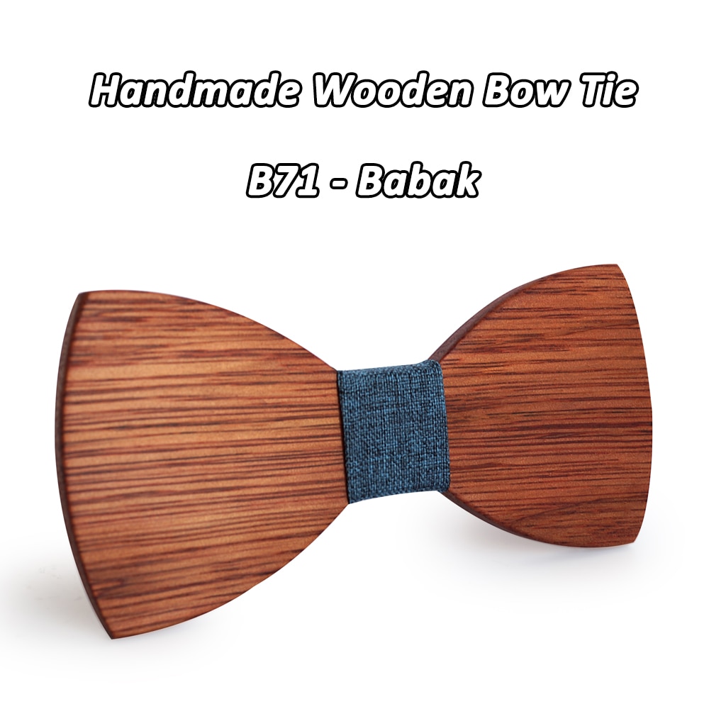 Men's Wooden Bow Tie