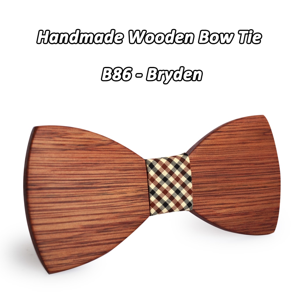 Men's Wooden Bow Tie