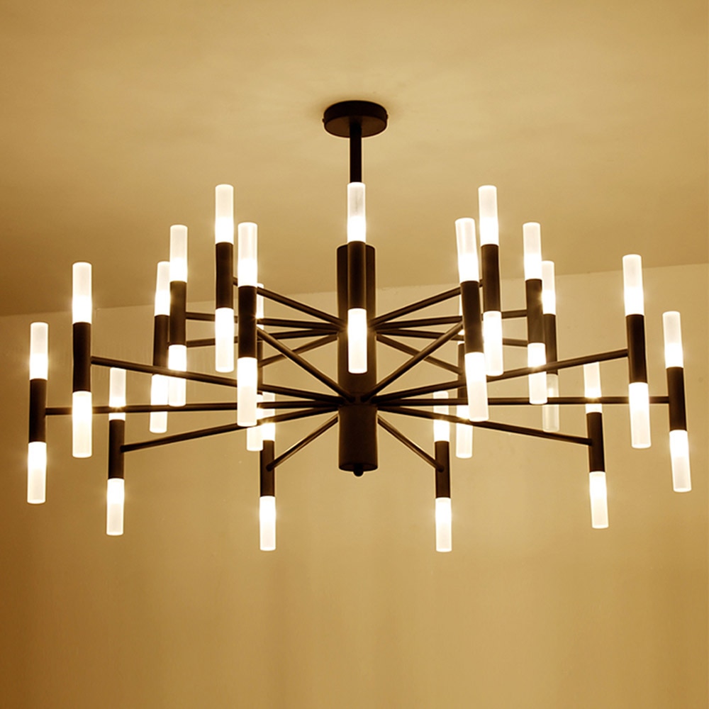 Classic Iron LED Chandelier