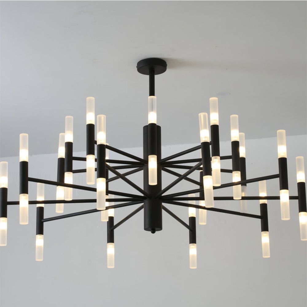 Classic Iron LED Chandelier