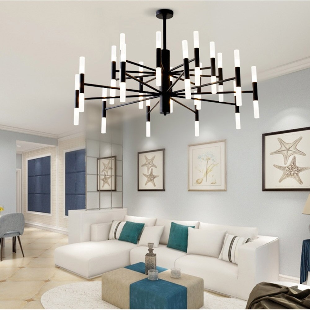 Classic Iron LED Chandelier