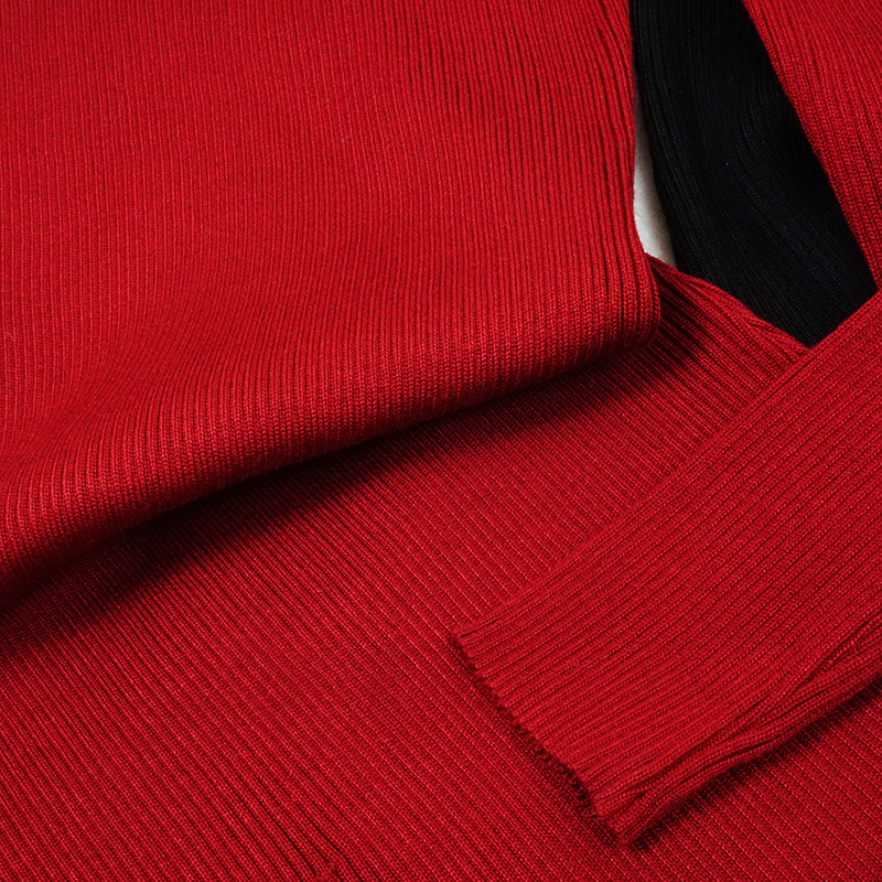 Women's Knitted Solid Color Turtleneck Dress Women's Knitted Solid Color Turtleneck Dress