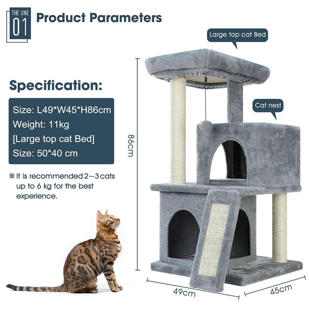 Large Four Layered Scratcher for Cats