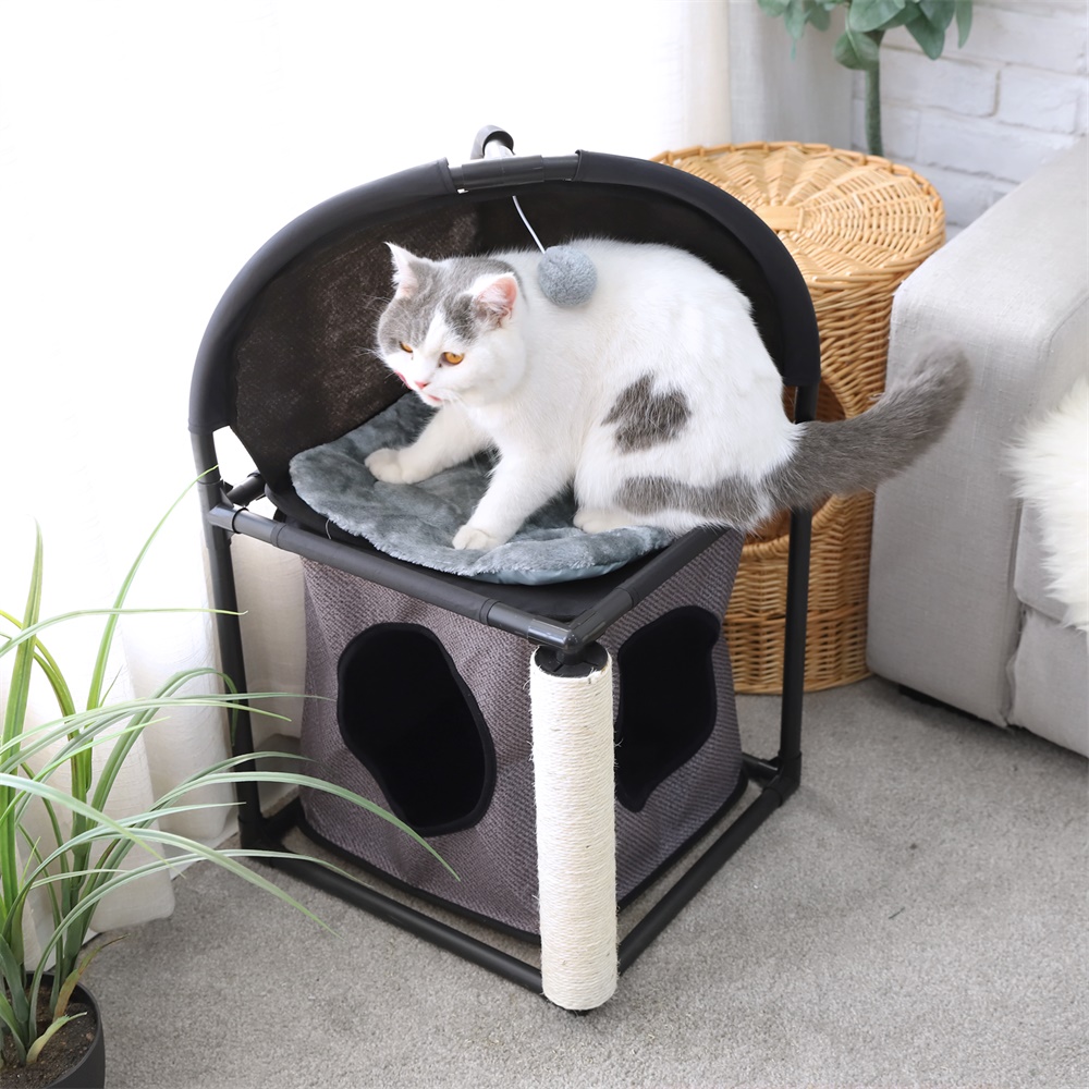 Two Layers Scratching House Toy for Cats