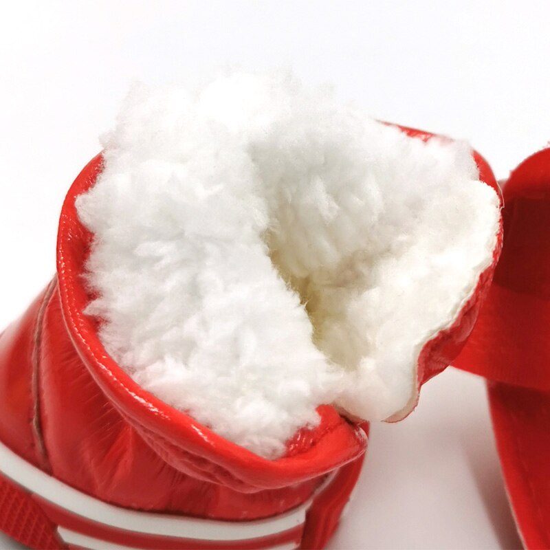Warm Anti Slip Shoes for Dogs 4 pcs Set