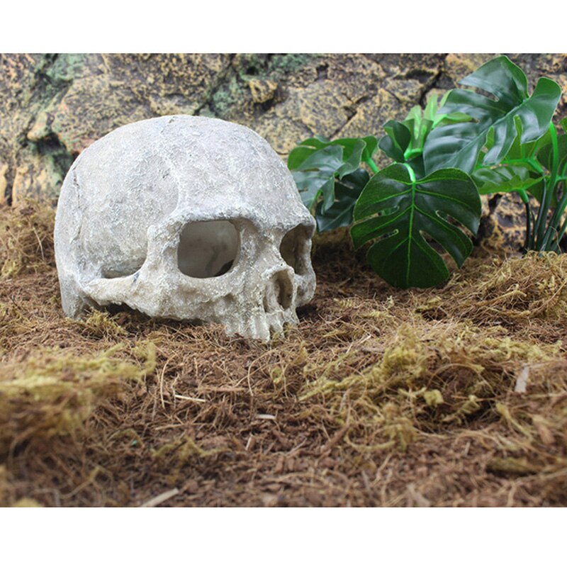 Skull Figurine Aquarium Decor