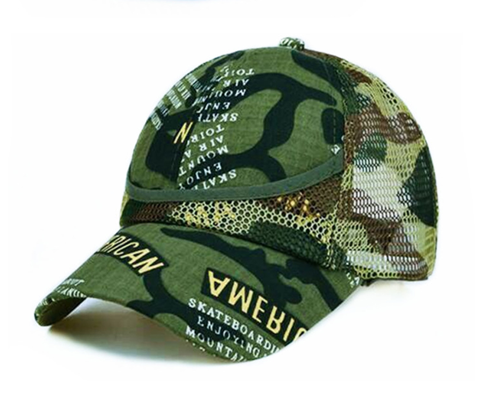 Outdoor Camouflage Boy's Mesh Baseball Cap Outdoor Camouflage Boy's Mesh Baseball Cap
