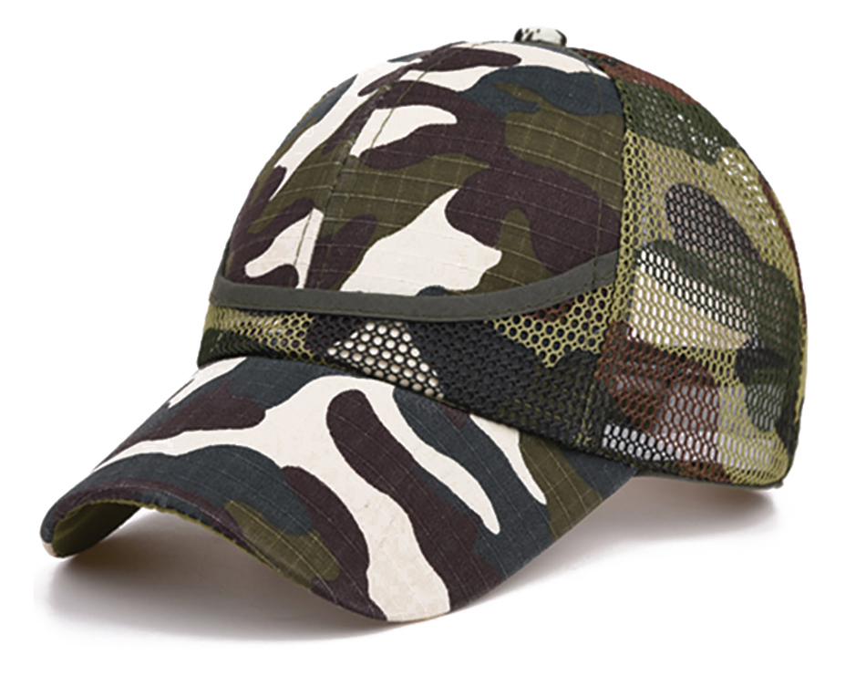 Outdoor Camouflage Boy's Mesh Baseball Cap Outdoor Camouflage Boy's Mesh Baseball Cap