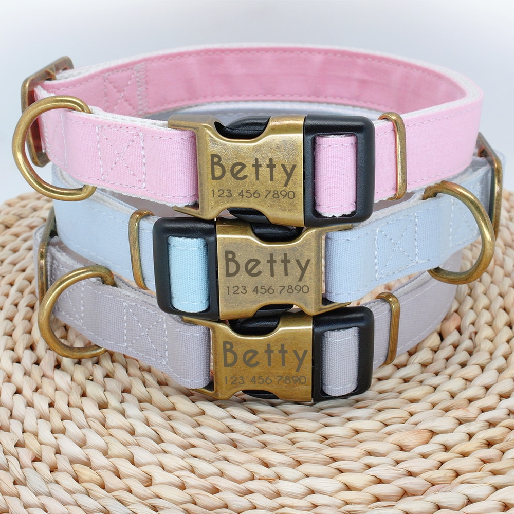 Dog's Pastel Color Collar