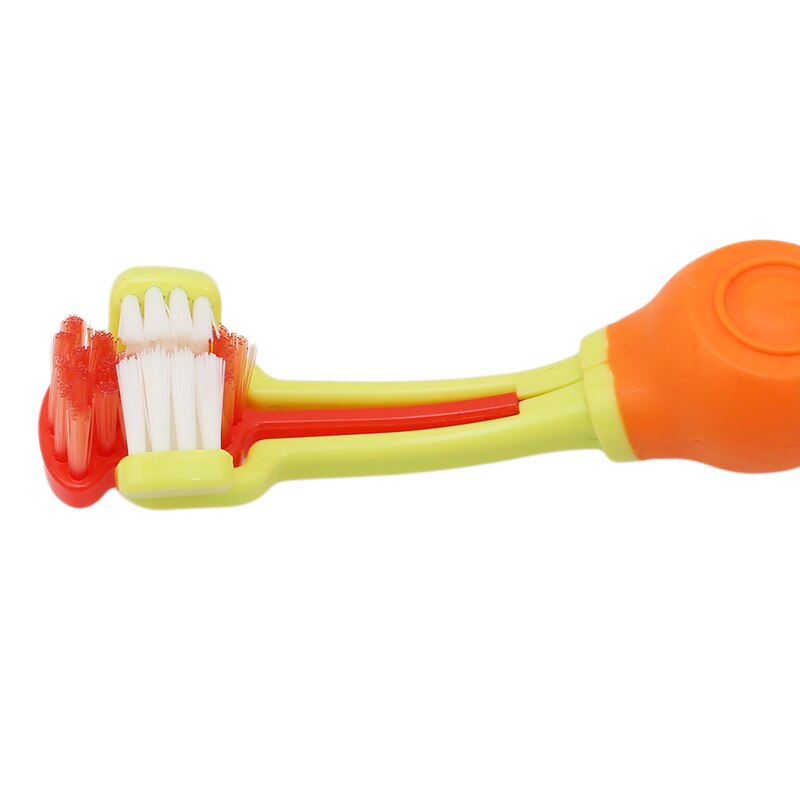 Three Sided Toothbrush for Pets