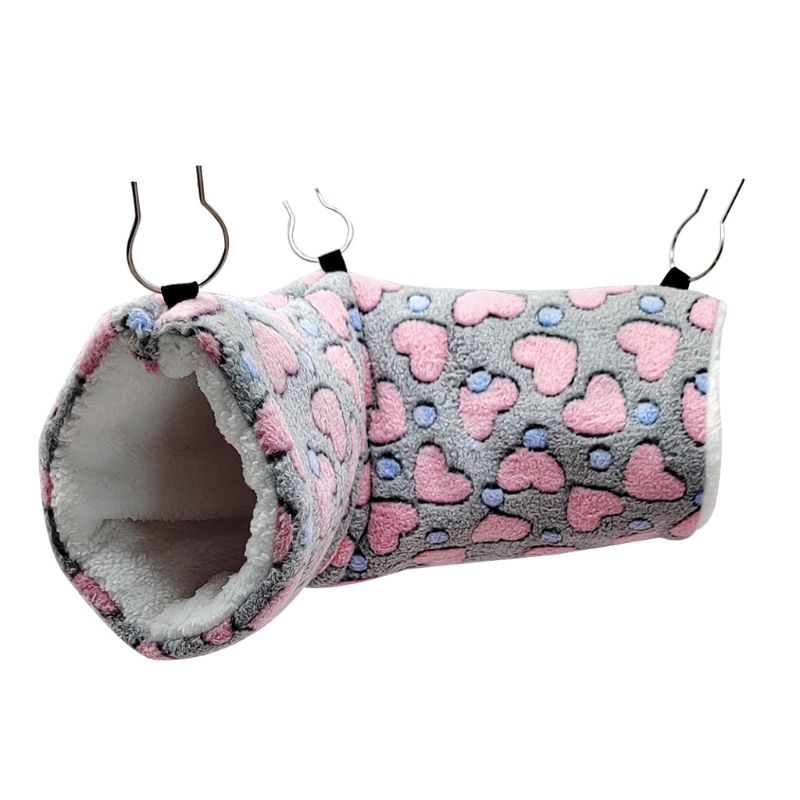 Hanging Plush Tunnel for Small Animals