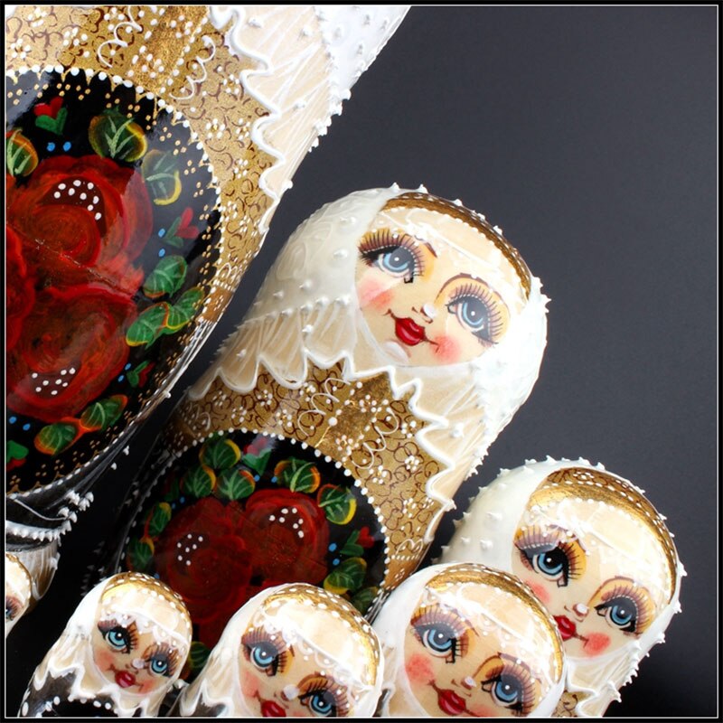 Russian Traditional Hand Painted Matryoshka