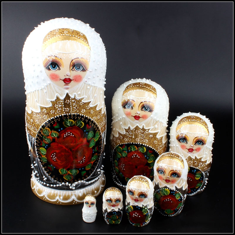 Russian Traditional Hand Painted Matryoshka