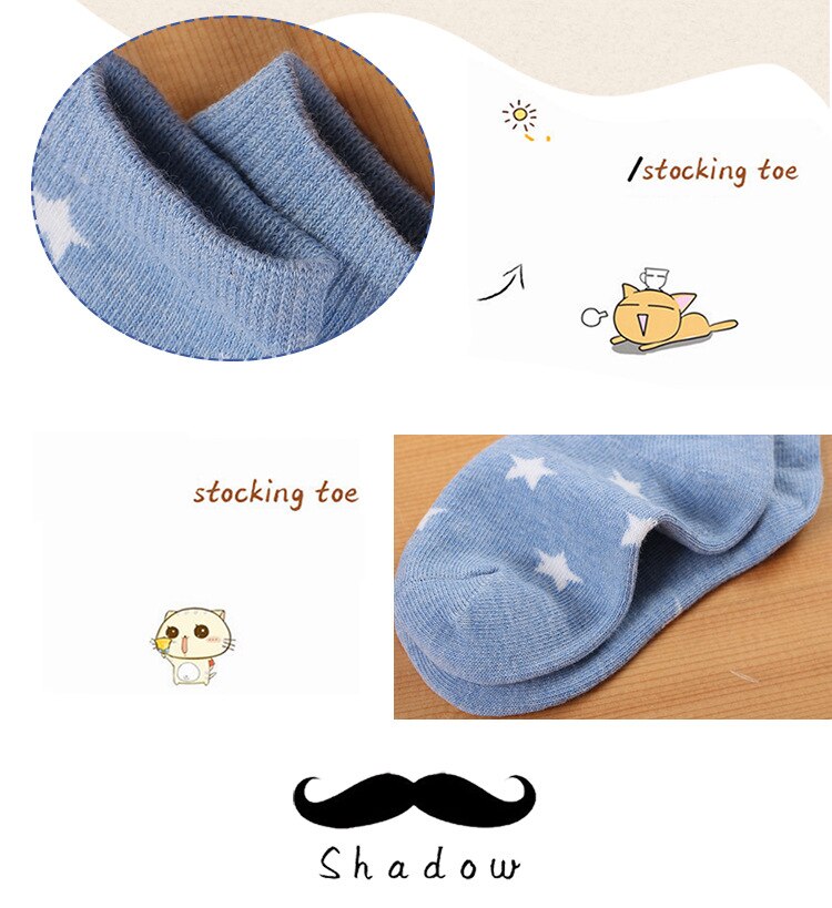 5 Pairs Spring Soft Socks
