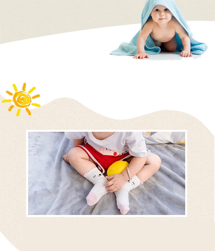 5 Pairs Spring Soft Socks