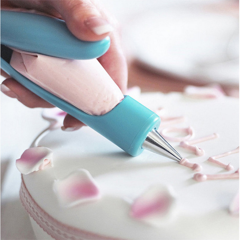 Pastry Icing Pen Cake Tools Piping Bag Nozzle Tips Fondant Cake Cream Syringe Tips Muffin Dessert Decorators Kitchen Accessories Pastry Icing Pen Cake Tools Piping Bag Nozzle Tips Fondant Cake Cream Syringe Tips Muffin Dessert Decorators Kitchen Accessories