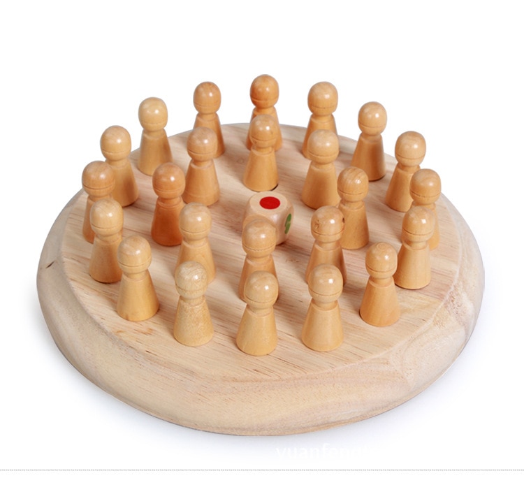 Kids party game Wooden Memory Match Stick Chess Game Fun Block Board Game Educational Color Cognitive Ability Toy for Children